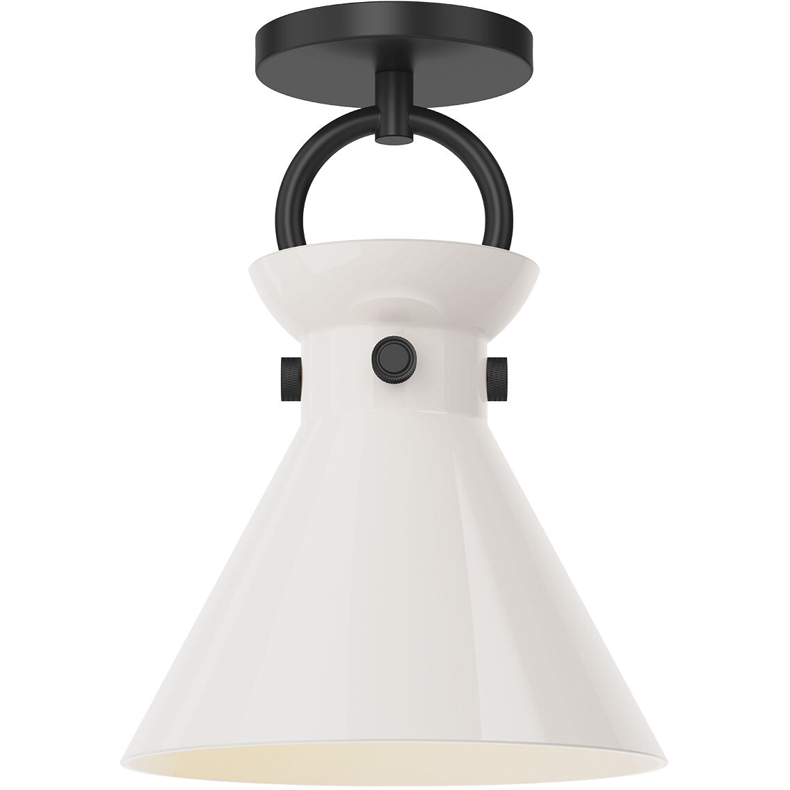 Alora Mood Emerson 1 Light 8.75 inch Semi-Flush Mount