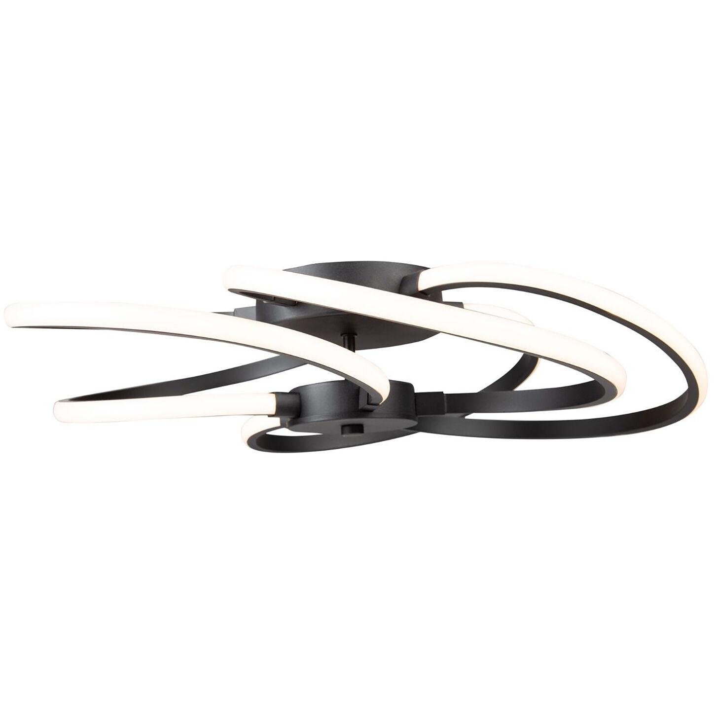 Equinox LED 20.9 inch Black Flush Mount Ceiling Light