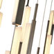 Lumina LED 39.4 inch Forged Bronze Pendant Ceiling Light