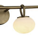 Velora LED 32 inch Legacy Brass Wall Sconce Wall Light