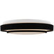 Aziza LED 15 inch Black Flush Mount Ceiling Light
