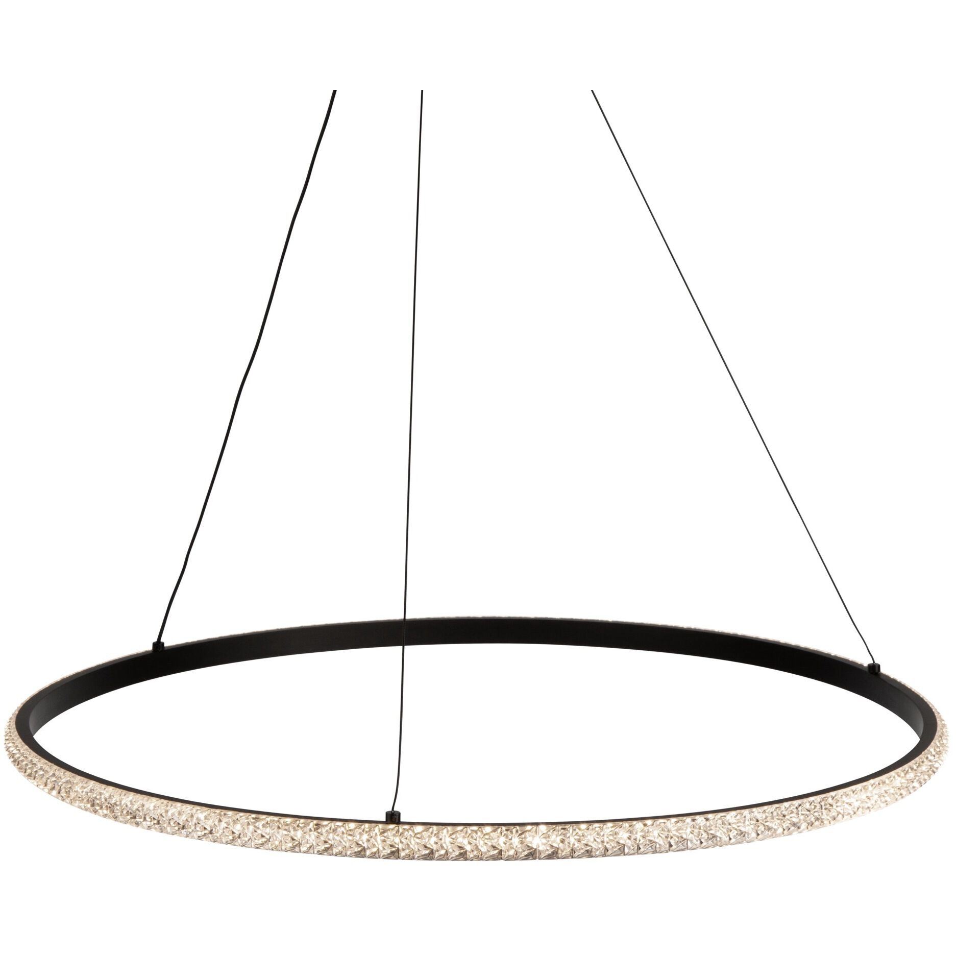 Nova LED 23.6 inch Black Pendant Ceiling Light
