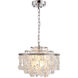 Avara 6 Light 18 inch Polished Nickel Chandelier Ceiling Light