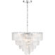 Bianca 12 Light 24.8 inch Polished Nickel Chandelier Ceiling Light in Crystalline
