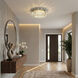 Alya LED 11.81 inch Polished Nickel Flush Mount Ceiling Light
