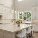 Zara LED 40.16 inch Brushed Nickel Linear Island Pendant Ceiling Light