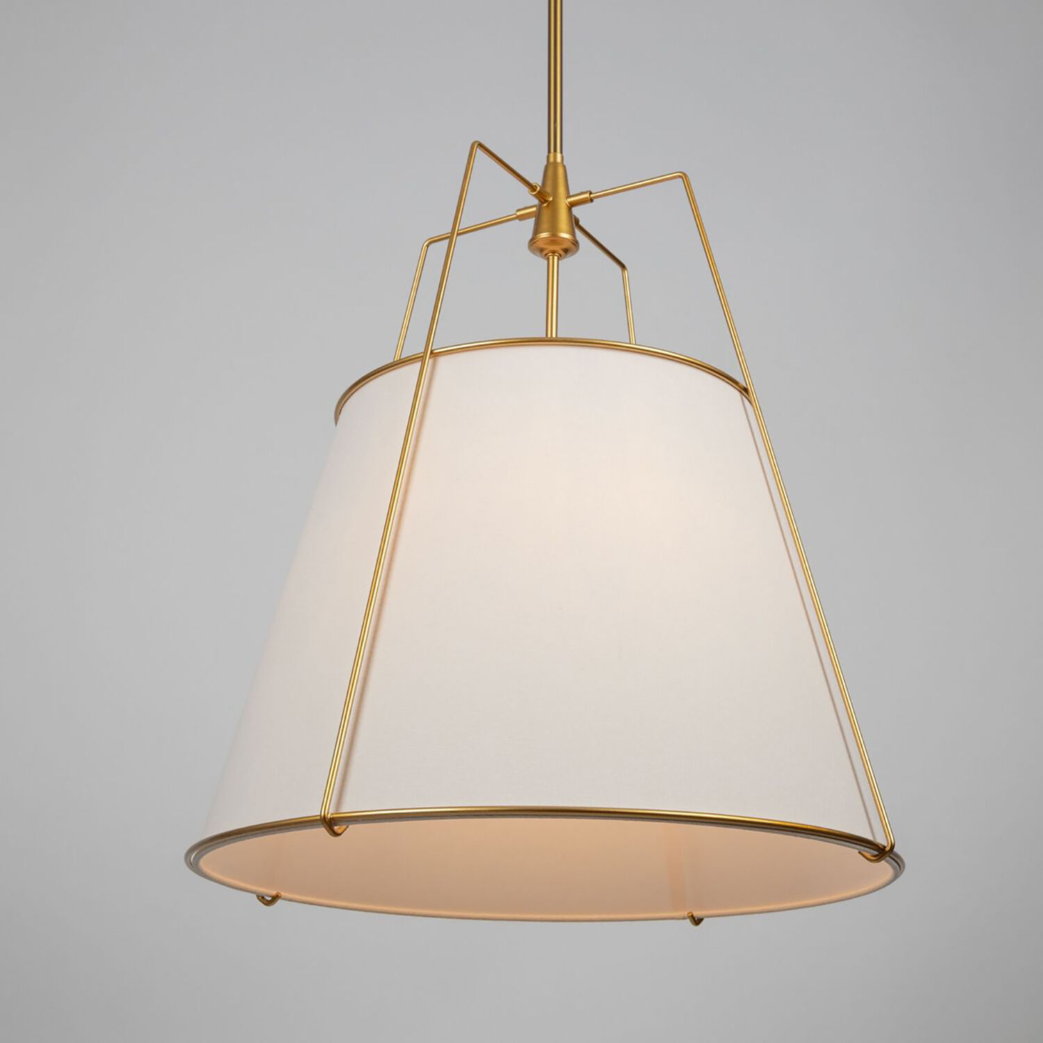 Pullman LED 20.8 inch Brass Pendant Ceiling Light