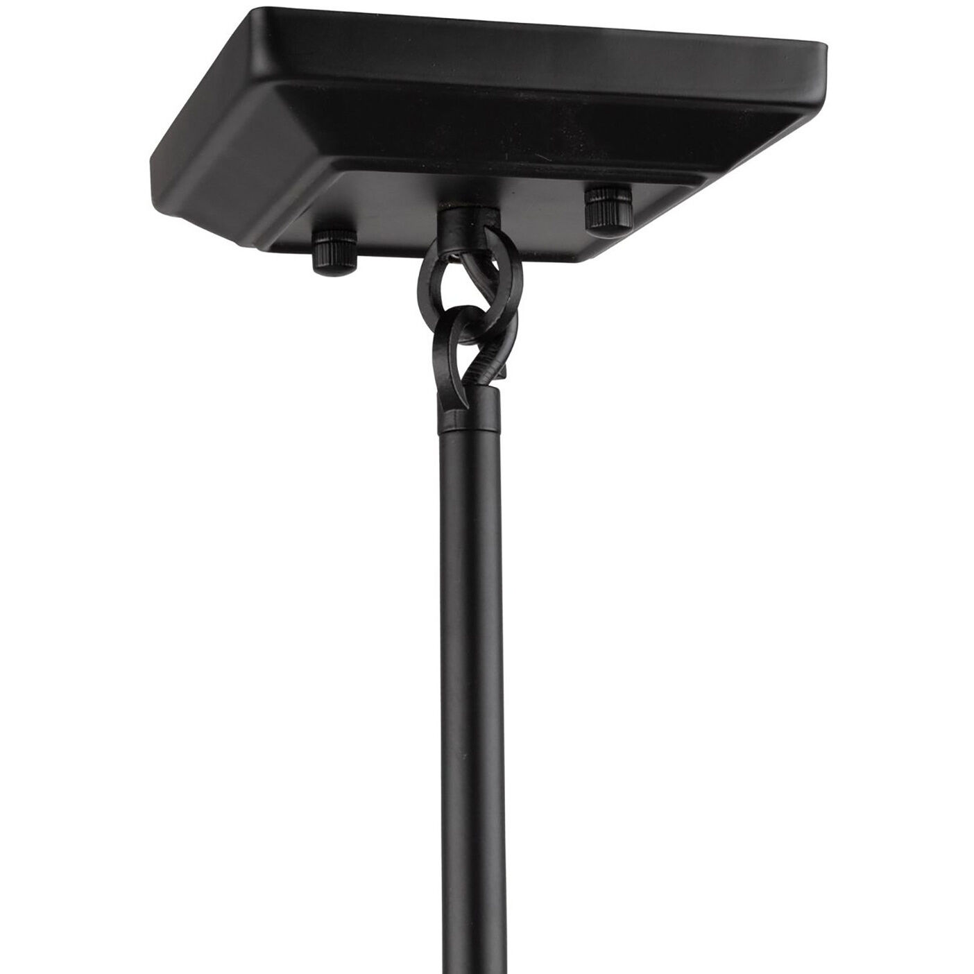 Filiali LED 39.5 inch Black and Harvest Brass Chandelier Ceiling Light