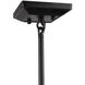 Filiali LED 39.5 inch Black and Harvest Brass Chandelier Ceiling Light