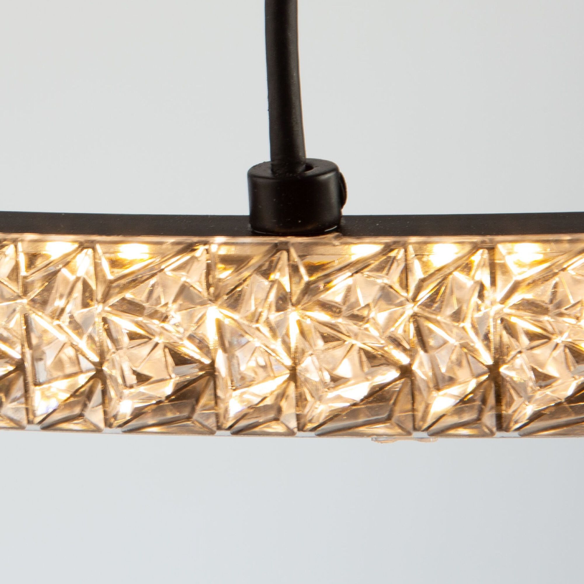 Nova LED 23.6 inch Black Pendant Ceiling Light