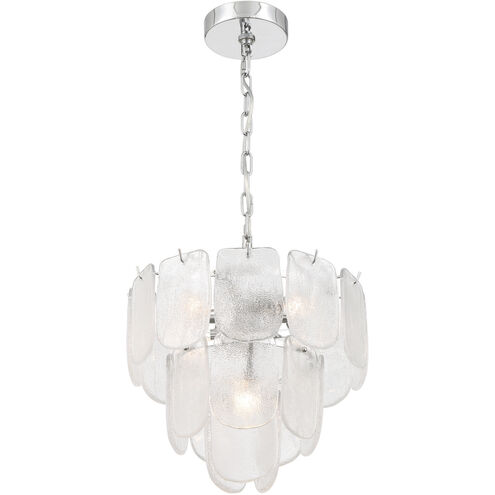 Bianca 5 Light 15.75 inch Polished Nickel Pendant Ceiling Light in Crystalline