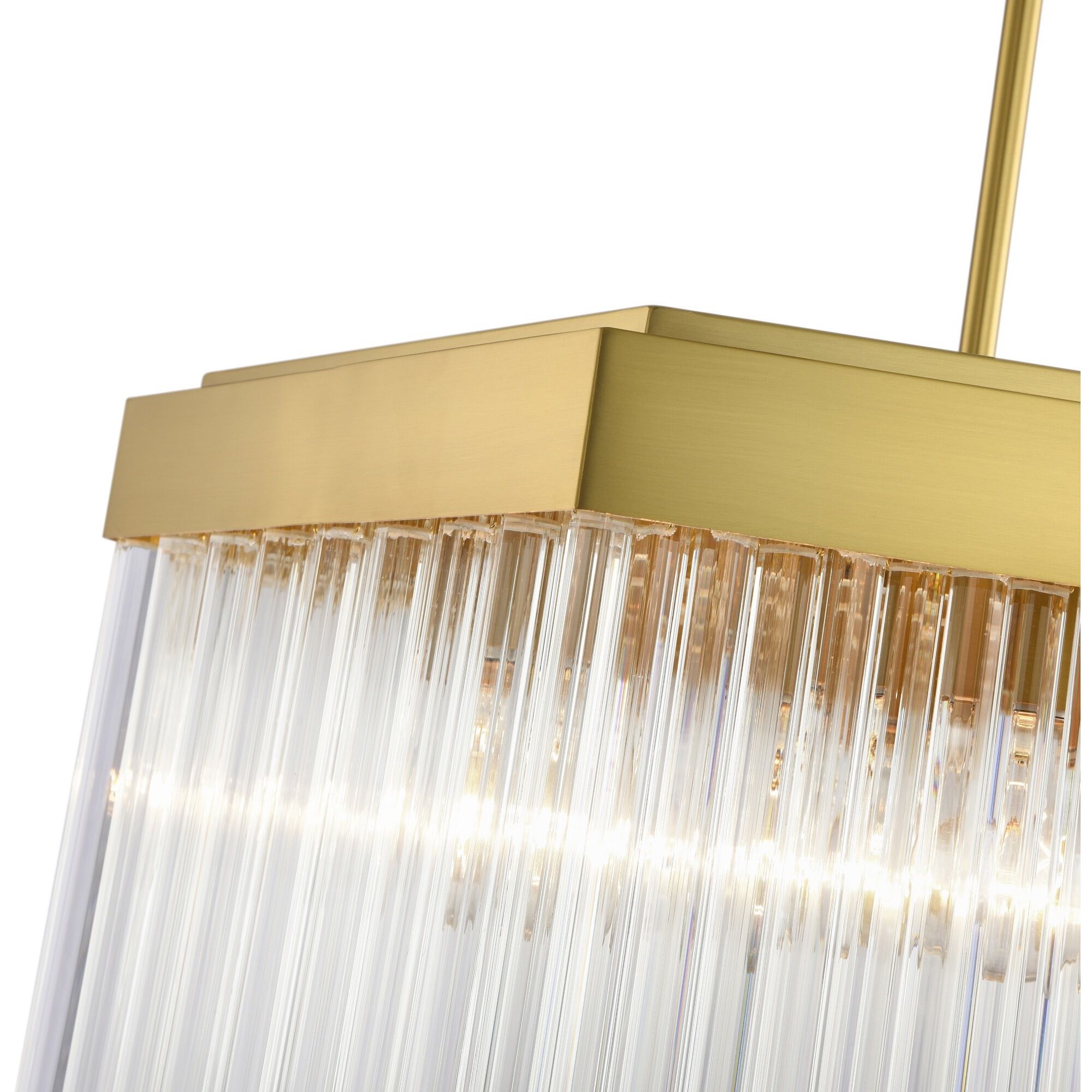 Emma 7 Light 20.9 inch Brushed Brass Chandelier Ceiling Light