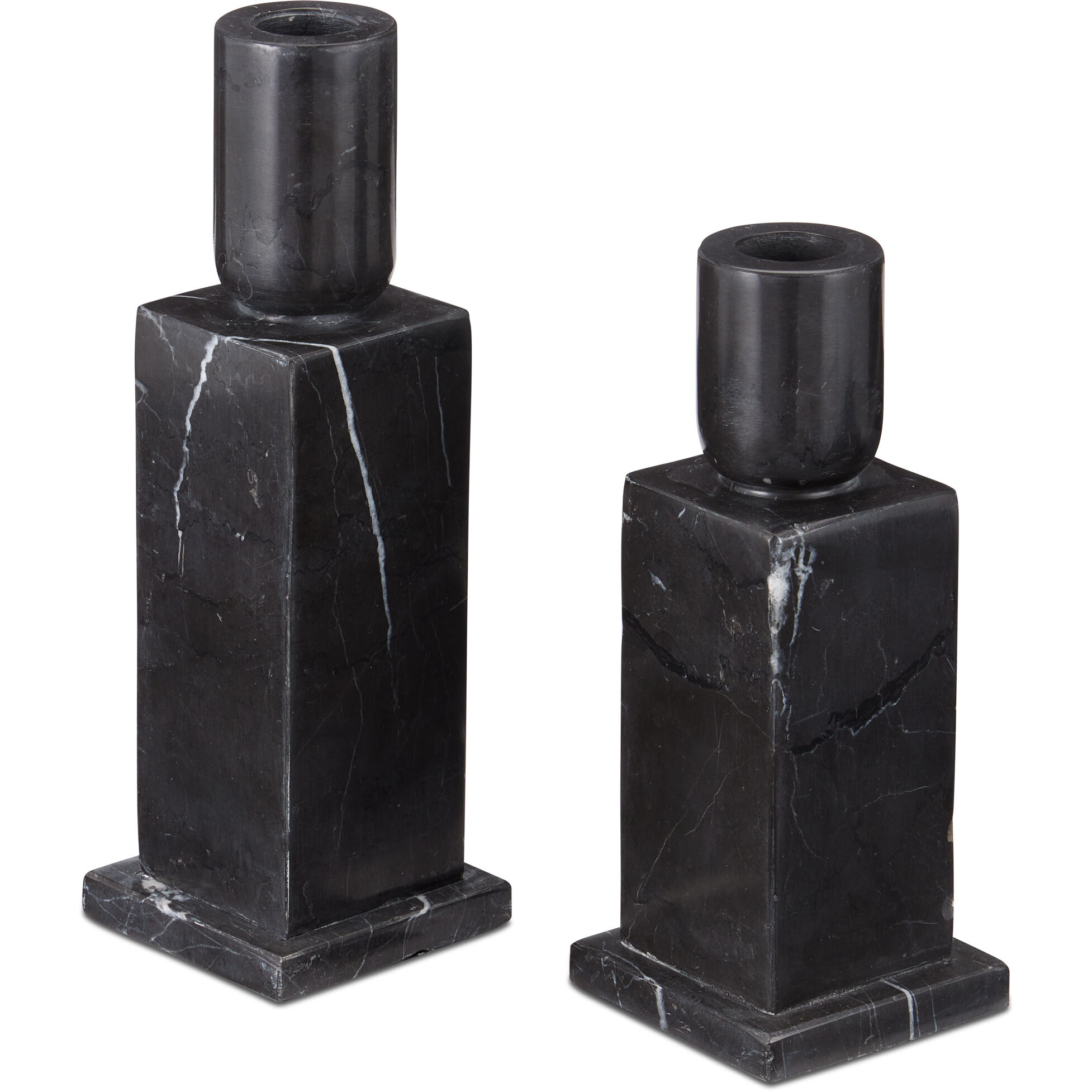 Lithos 8 X 2.5 inch Candle Holders, Set of 2