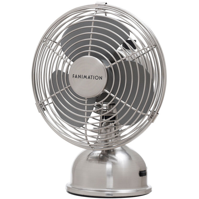 Junior Breeze Gray 7.17 inch Portable Fan
