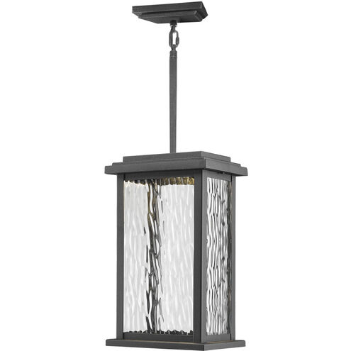 Sussex Drive LED 7 inch Black Outdoor Pendant