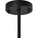 Crema 8 Light 34.25 inch Black and Brushed Brass Chandelier Ceiling Light