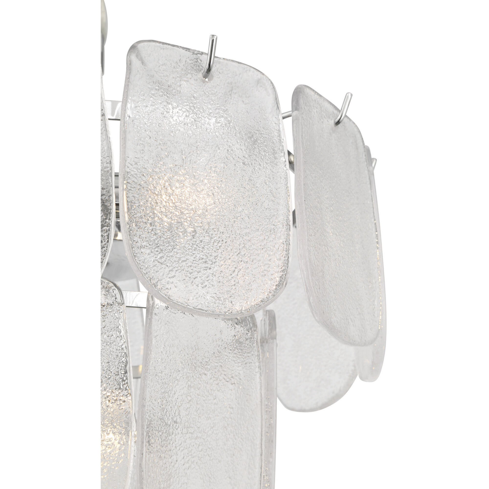 Bianca 5 Light 15.75 inch Polished Nickel Pendant Ceiling Light in Crystalline