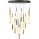Lumina LED 39.4 inch Forged Bronze Pendant Ceiling Light