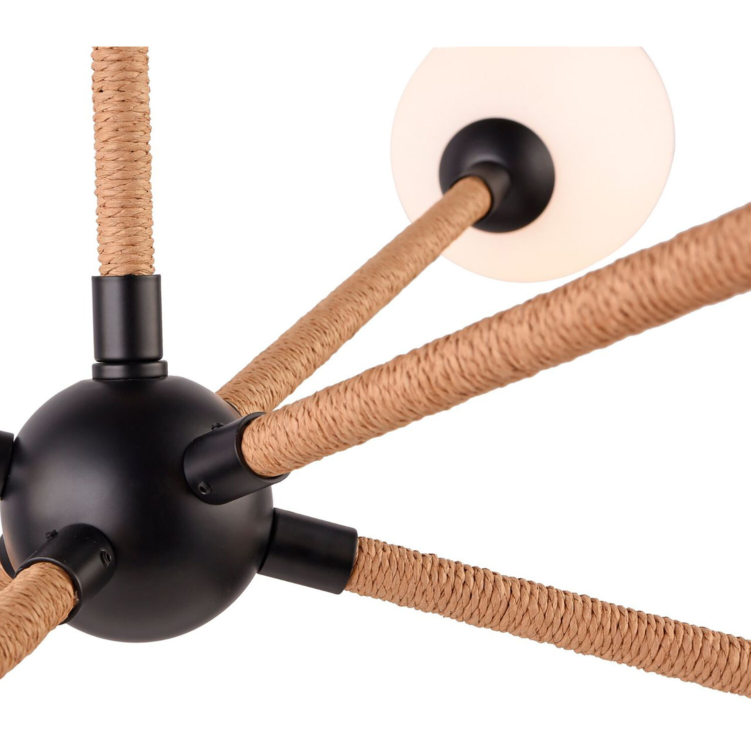 Capilano LED 36.2 inch Black Chandelier Ceiling Light