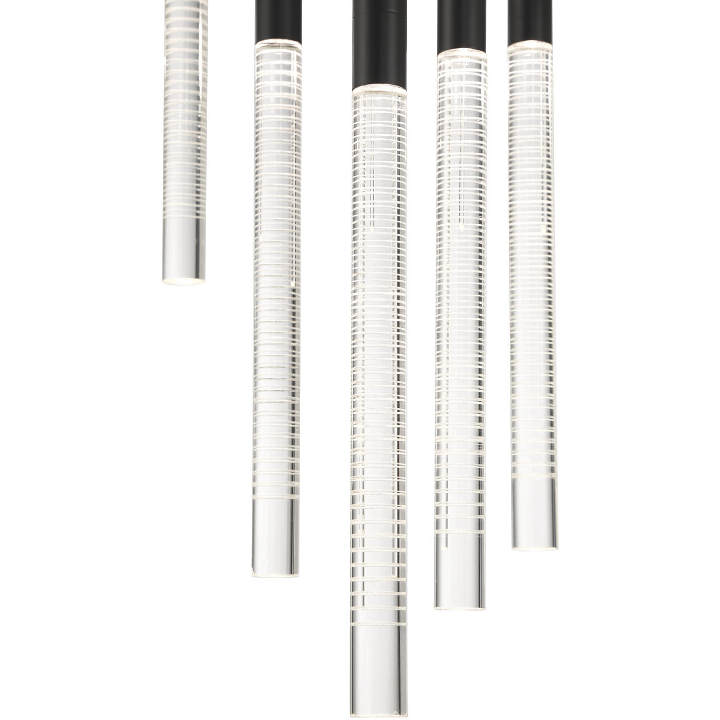 Celine LED 23.62 inch Black Chandelier Ceiling Light