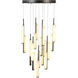 Lumina LED 27.5 inch Forged Bronze Pendant Ceiling Light