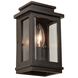 Freemont LED 8 inch Oil Rubbed Bronze Outdoor Wall Light