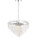 Bianca 12 Light 24.8 inch Polished Nickel Chandelier Ceiling Light in Crystalline