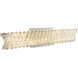 Alya LED 23.23 inch Polished Nickel Wall Sconce Wall Light