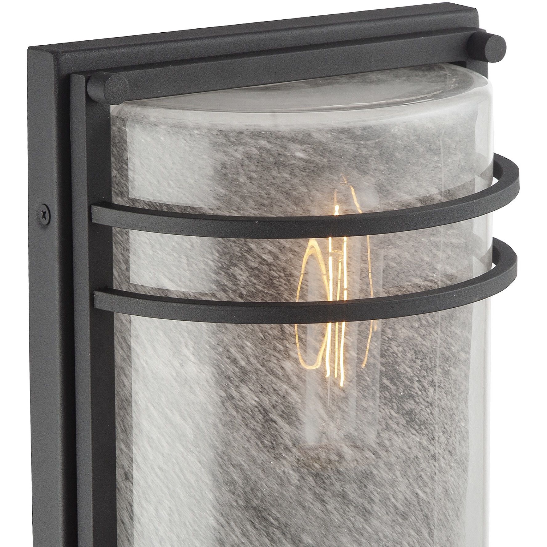 Keswick 1 Light 11 inch Black Outdoor Wall Sconce