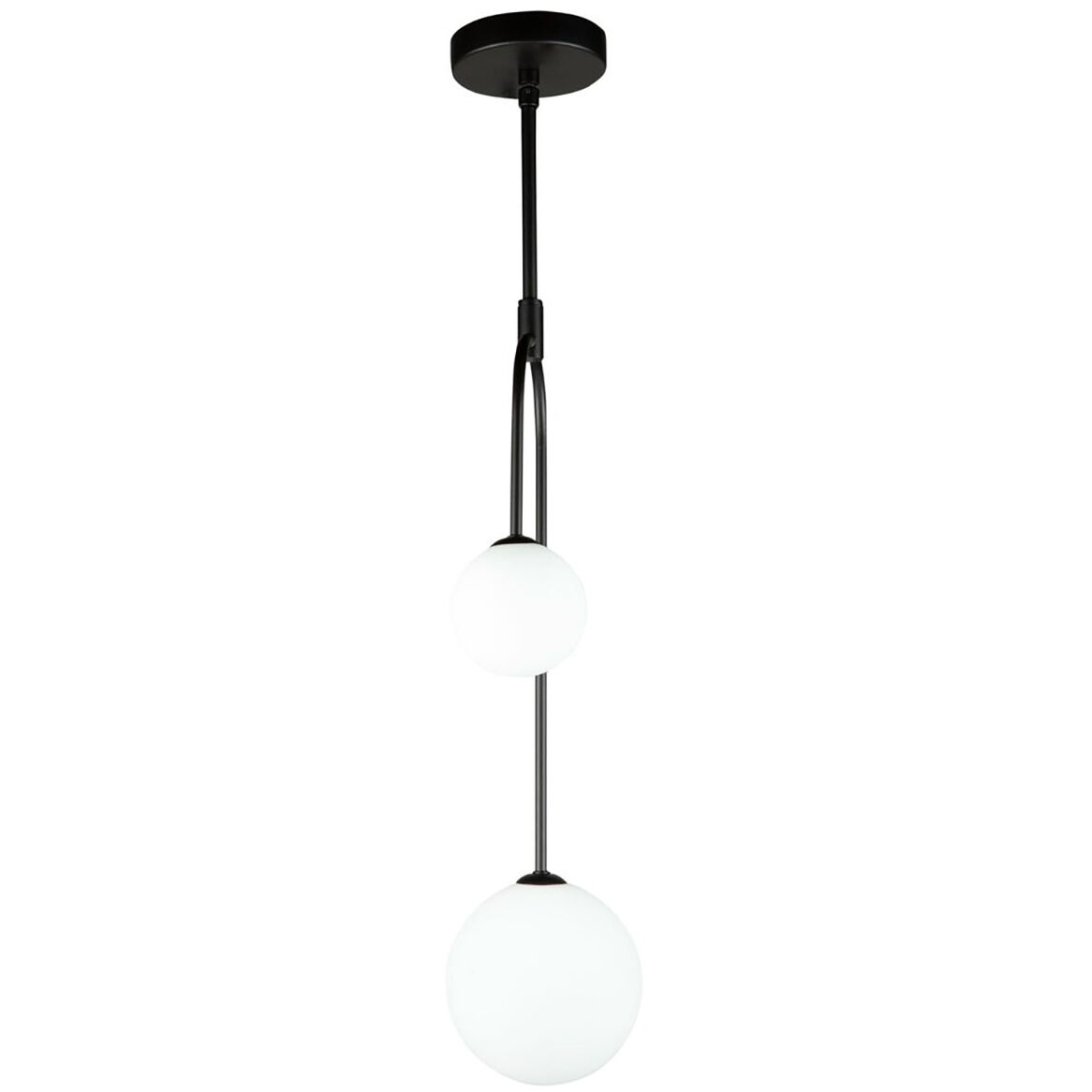 Comet LED 10 inch Semi Matte Black Pendant Ceiling Light