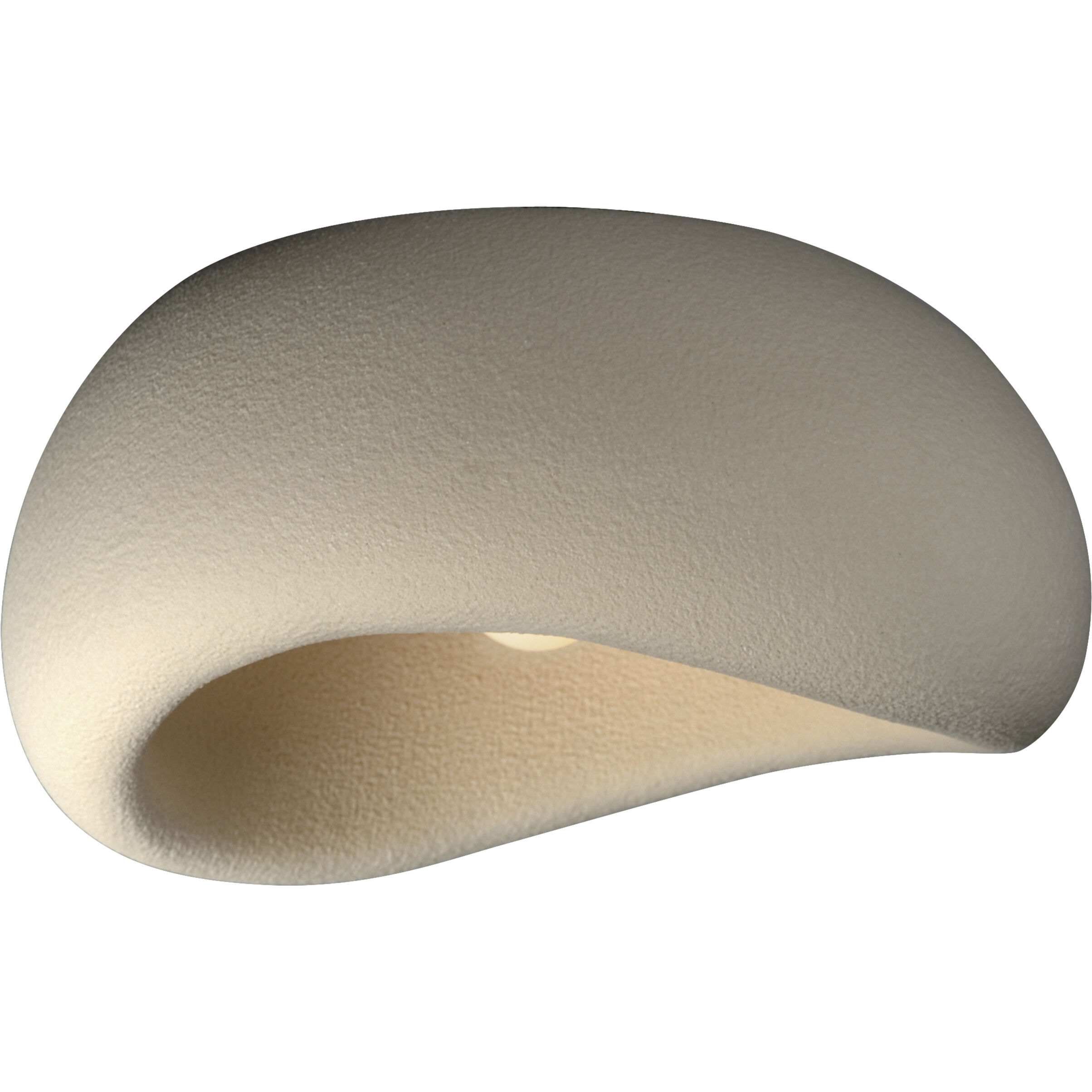 Moeraki LED 15.75 inch Oyster Flush Mount Ceiling Light