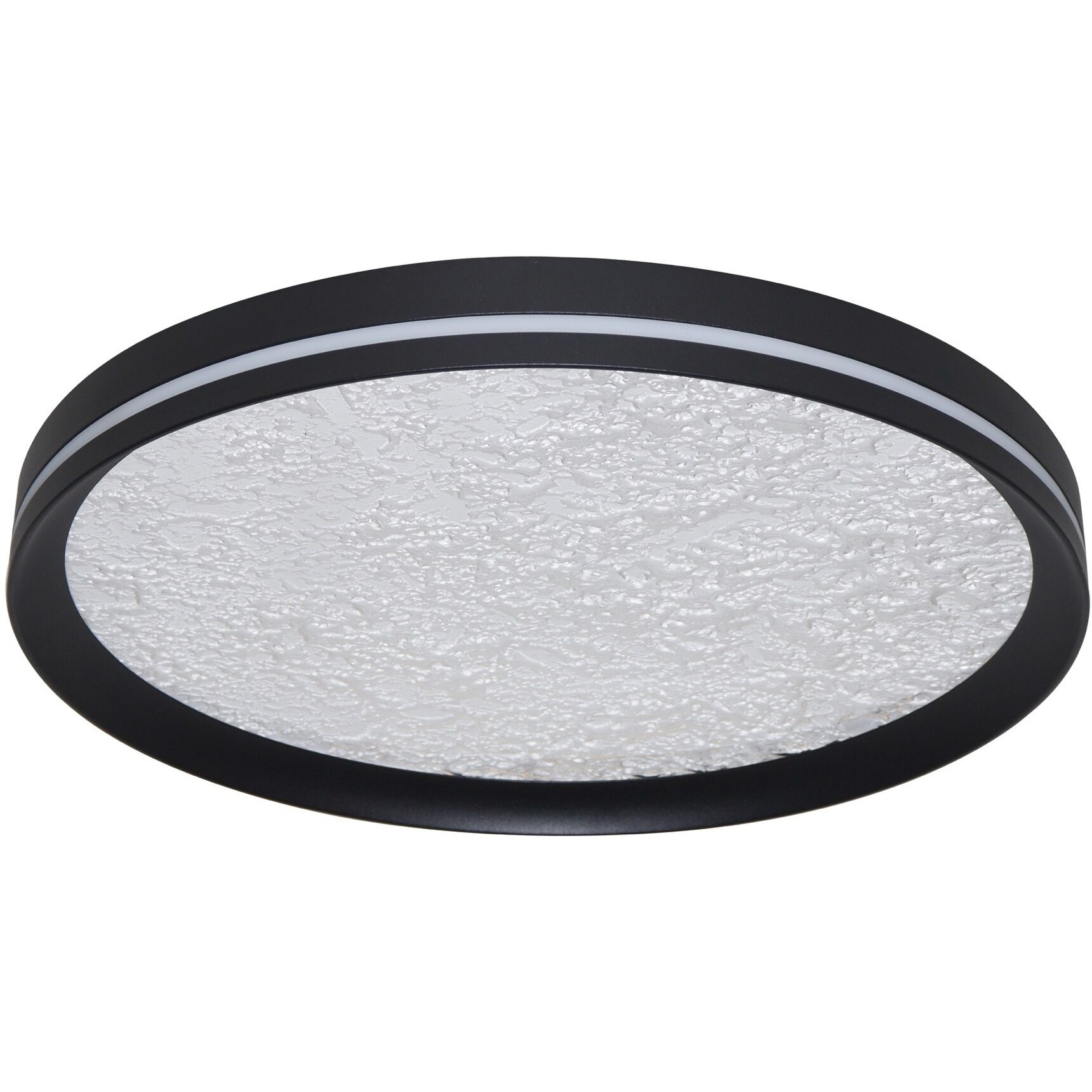 Luna LED 20 inch Black Flush Mount Ceiling Light