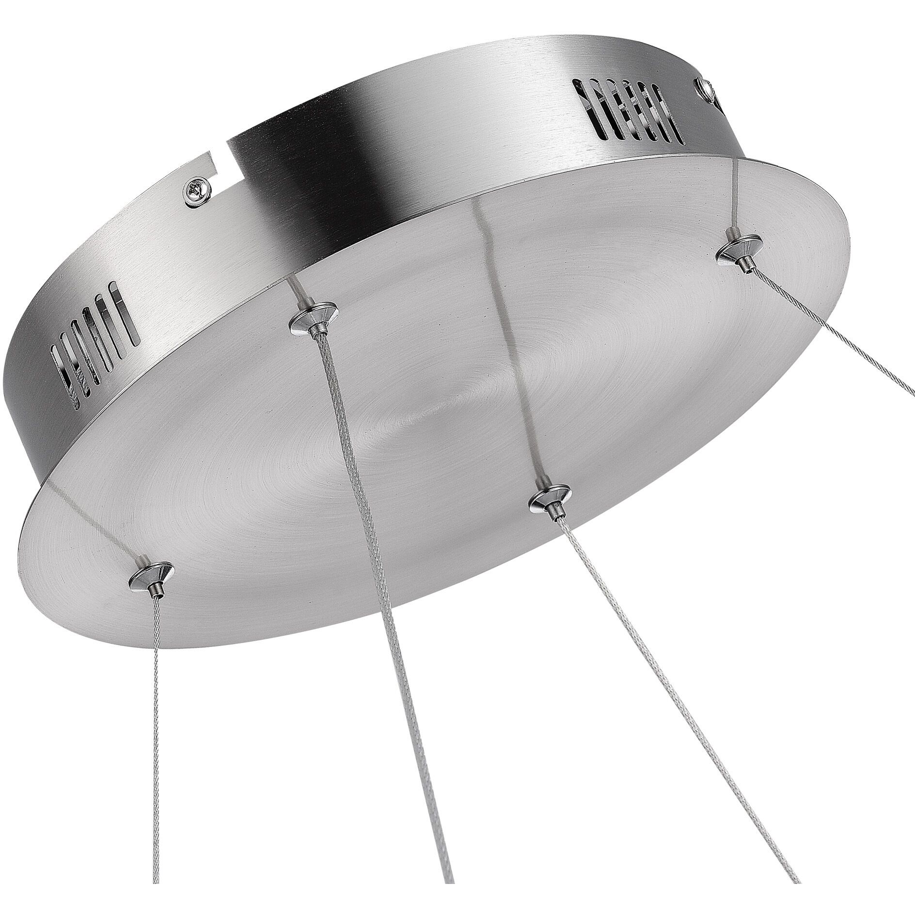 Stella 39.5 inch Satin Nickel Pendant Ceiling Light
