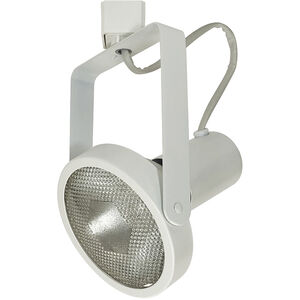GIMBAL 1 Light White Track Head Ceiling Light in H-Style