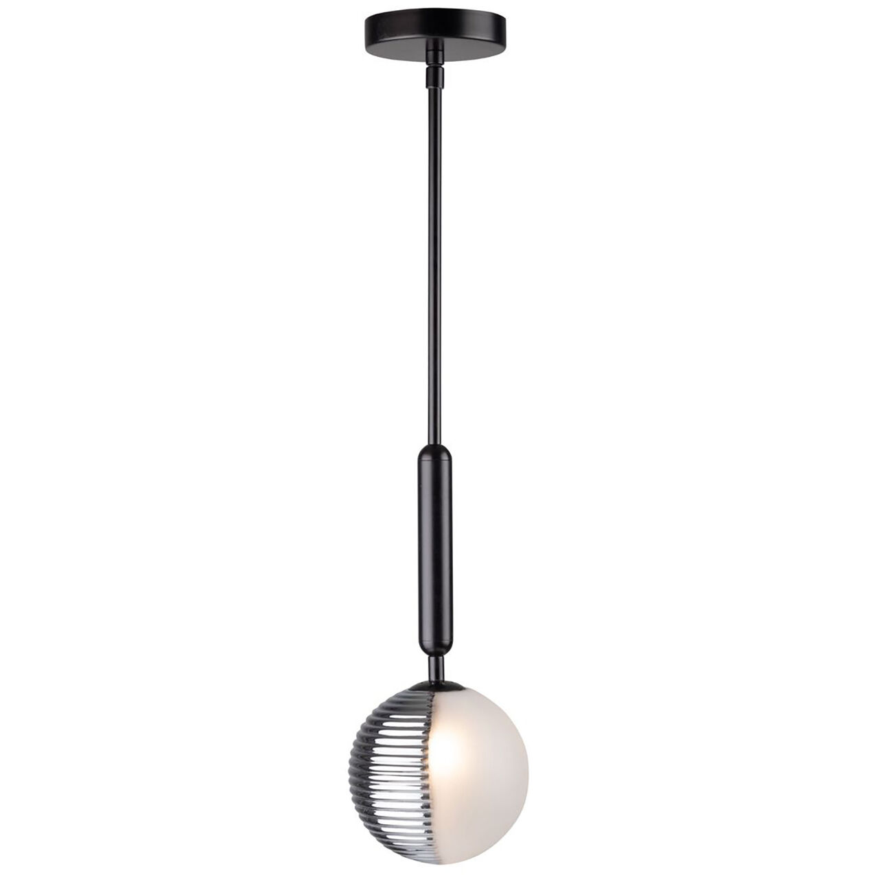 Bolla LED 6 inch Black Pendant Ceiling Light