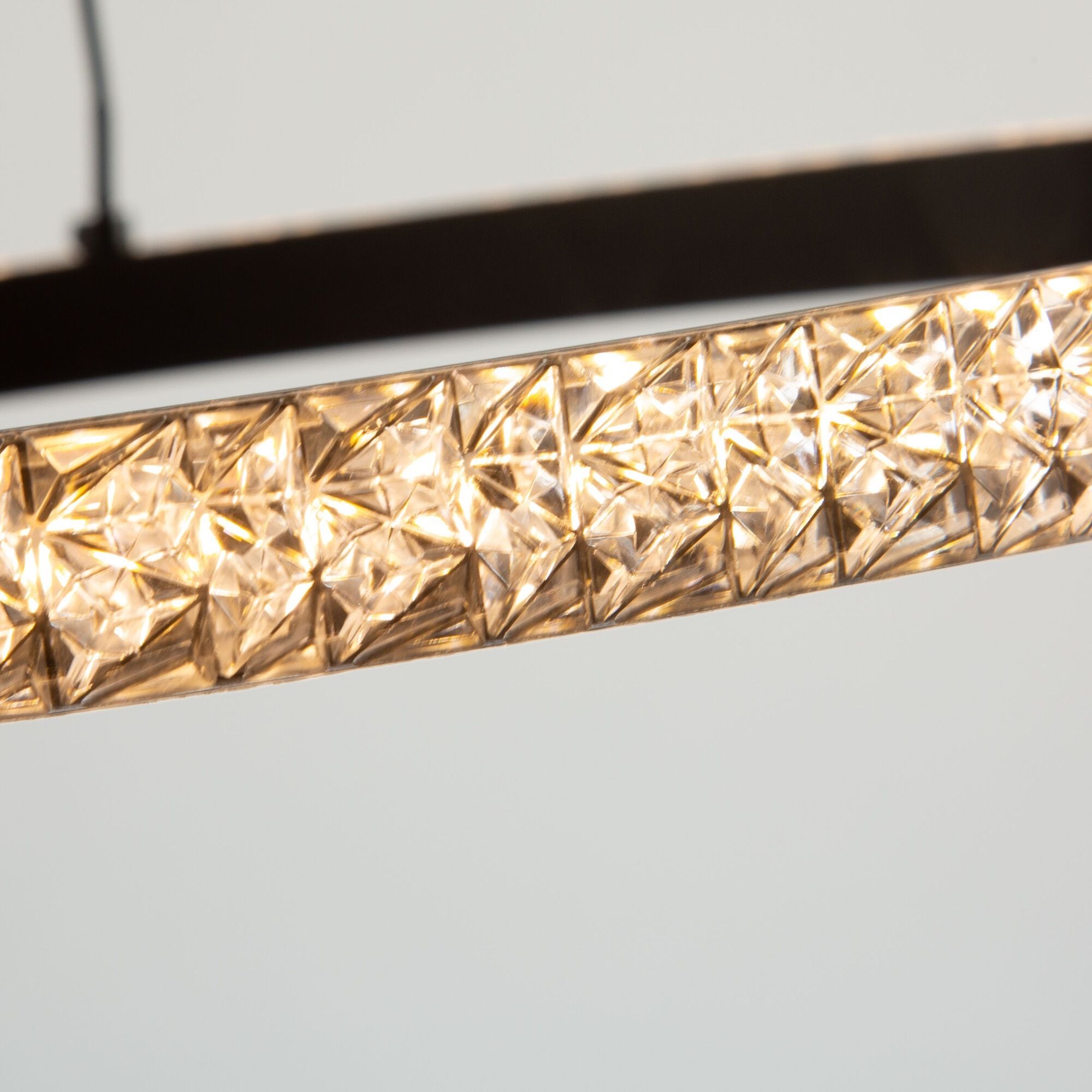 Nova LED 15.8 inch Black Pendant Ceiling Light