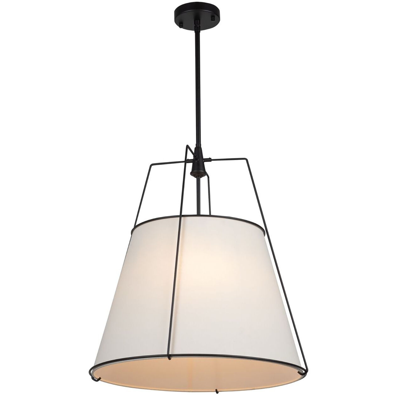 Pullman LED 20.8 inch Black Pendant Ceiling Light