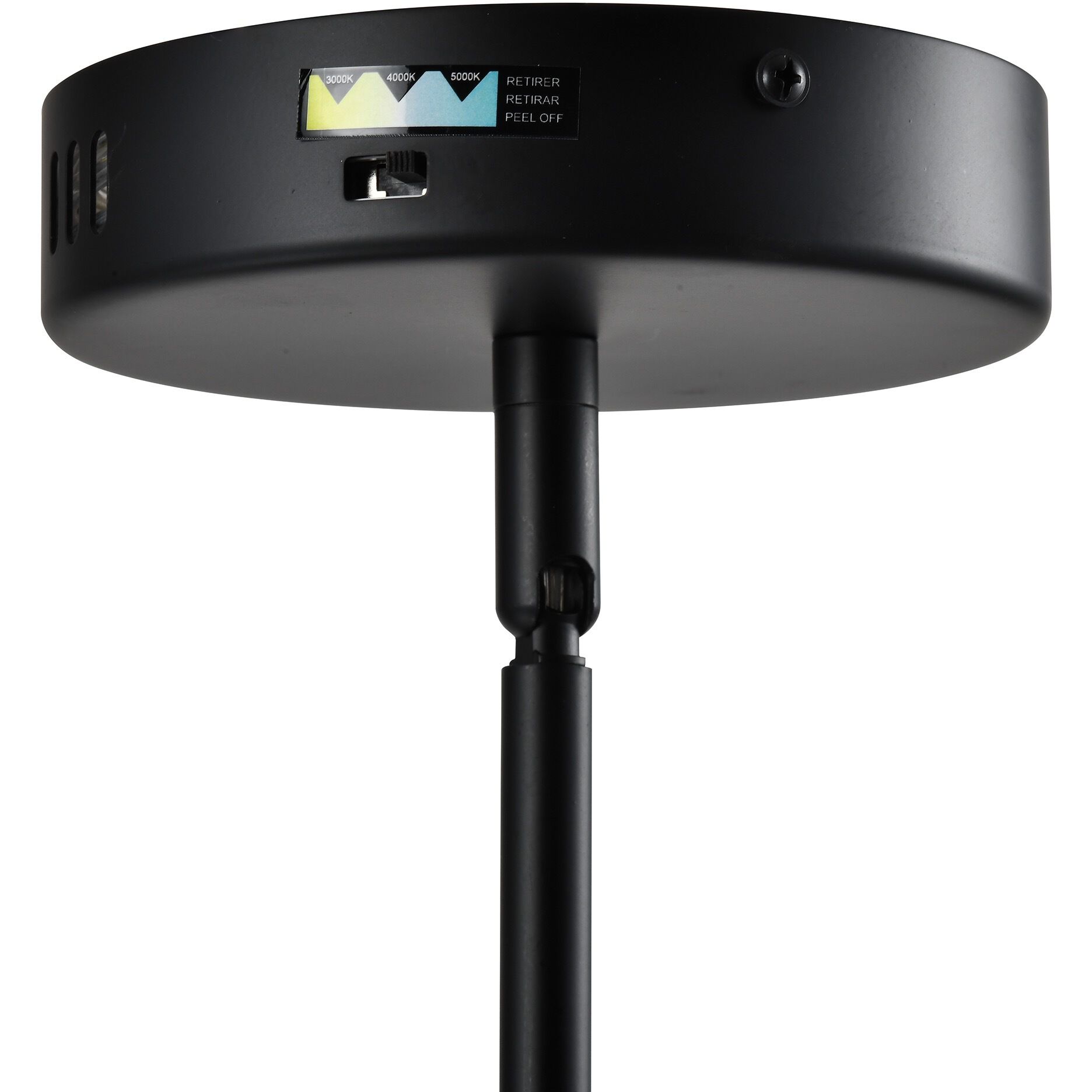 Cora LED 17.7 inch Black and Black Pendant Ceiling Light