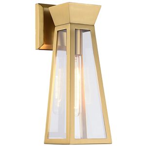 Lucian LED 5 inch Brushed Brass Wall Sconce Wall Light