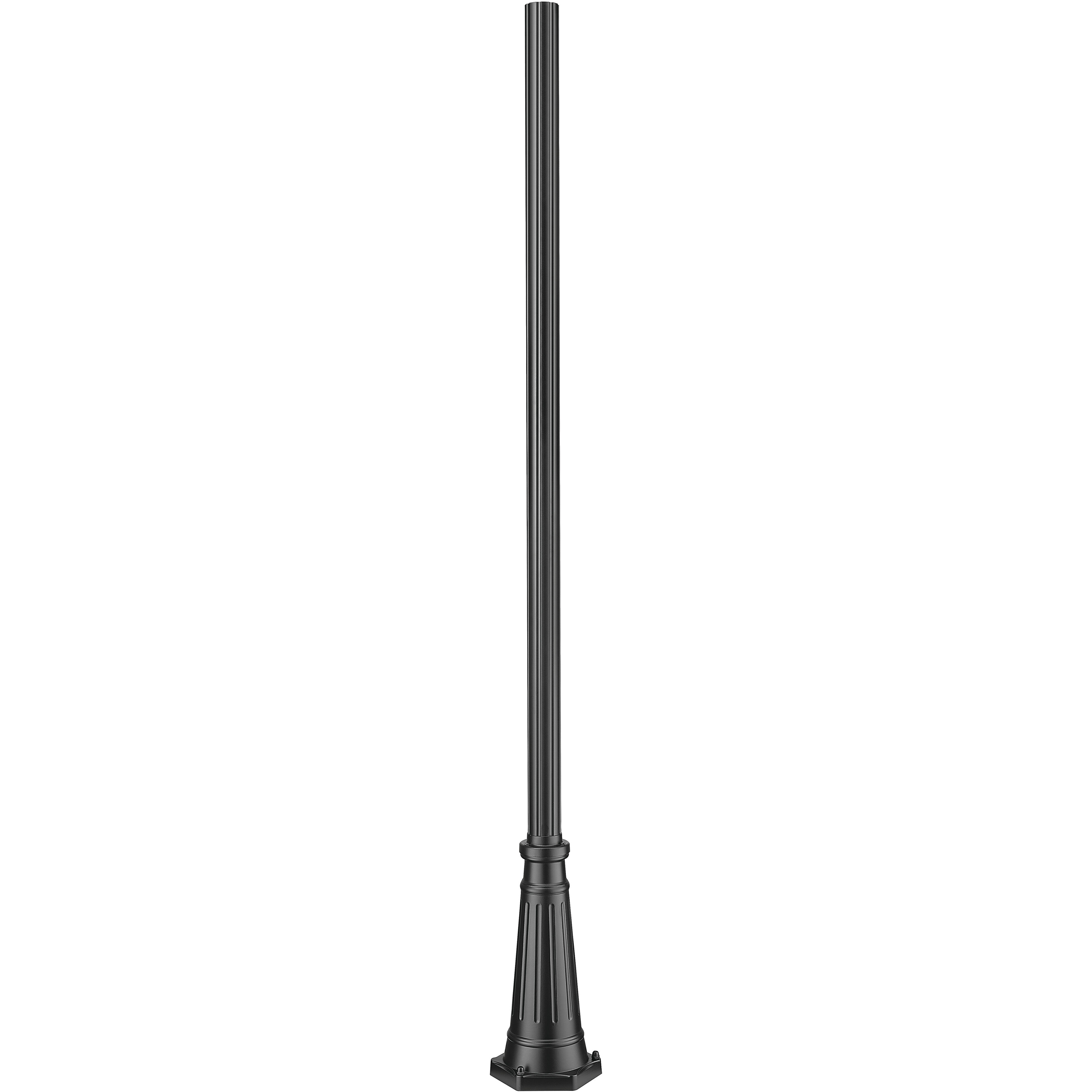 Outdoor Post Black Outdoor Posts + Hardware