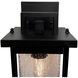 Port Charlotte LED 15.5 inch Matte Black Outdoor Wall Light