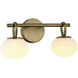 Velora LED 14 inch Legacy Brass Wall Sconce Wall Light