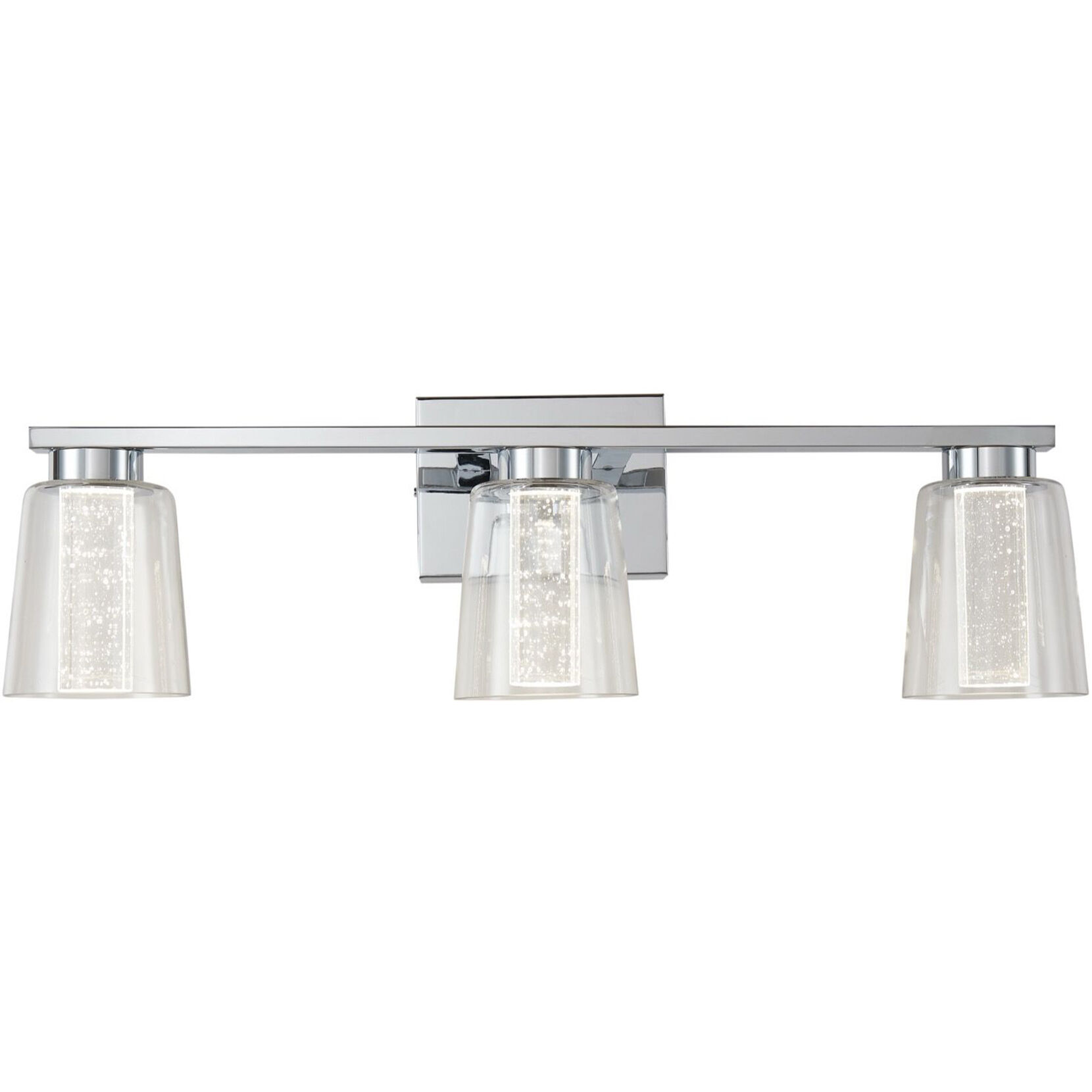 Dalton LED 24 inch Chrome Bathroom Vanity Wall Light