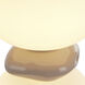 Strata LED 6.7 inch Satin Nickel Pendant Ceiling Light