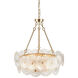 Bloom LED 23.5 inch Brass Chandelier Ceiling Light