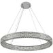 Elegance LED 39.37 inch Polished Nickel Chandelier Ceiling Light