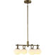 Velora LED 20 inch Legacy Brass Pendant Ceiling Light