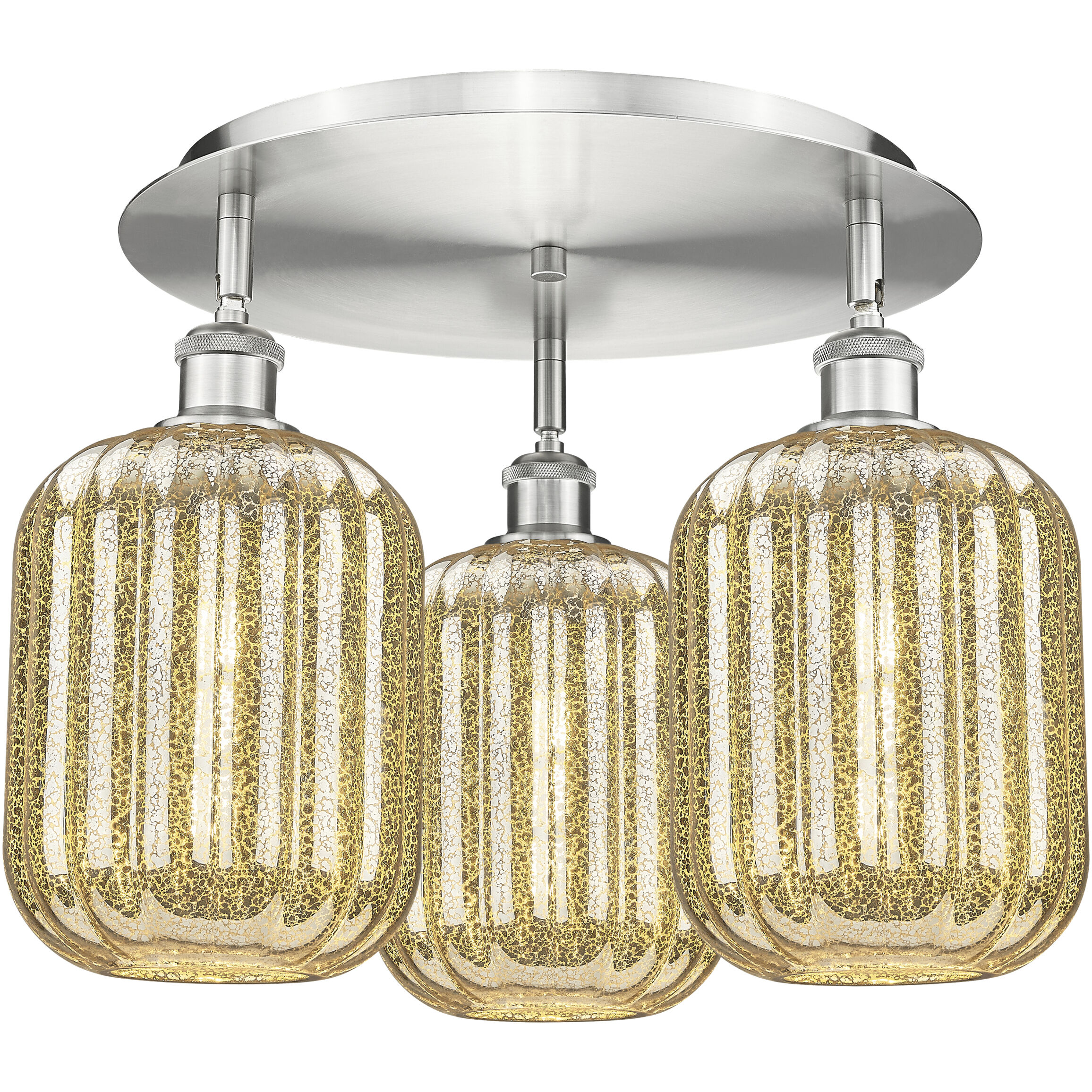 Ballston Preston 3 Light 19.00 inch Flush Mount