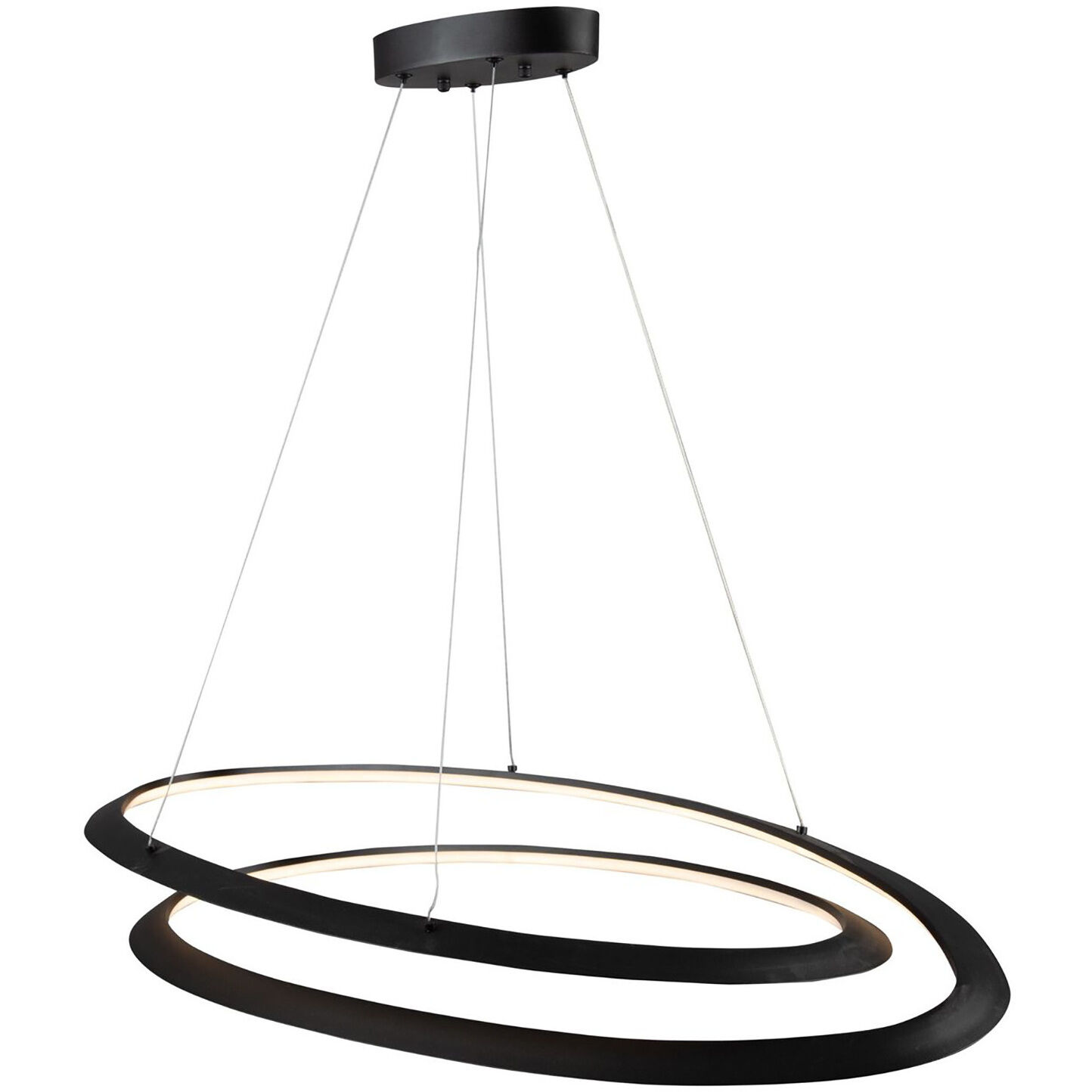 Ara LED 38.6 inch Black Pendant Ceiling Light