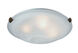 Clip Flush 2 Light 12 inch Brunito Bowl Flush Mount Ceiling Light